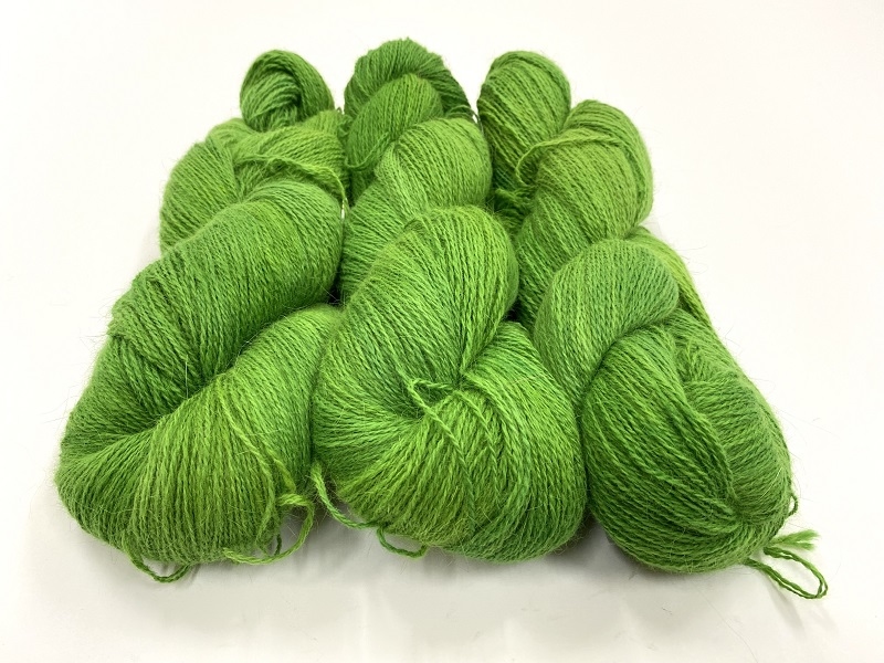 angora lace APRIL SPECIAL EDITION COLORS chernobyl green