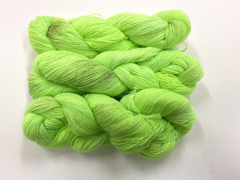 angora lace APRIL SPECIAL EDITION COLORS dirty fluo green